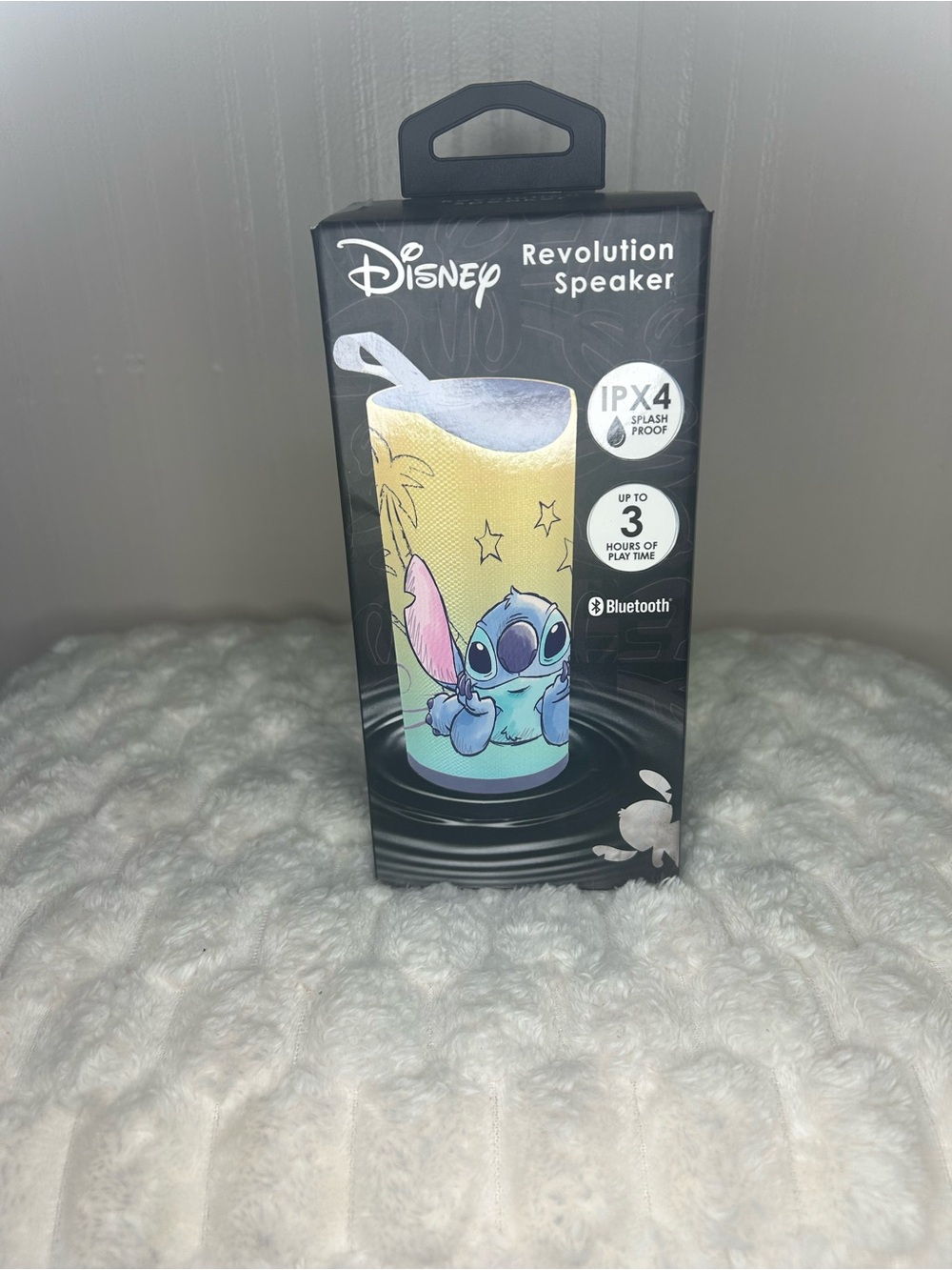 Disney Yellow and Blue Stitch Revolution Speaker Box